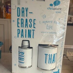 Home Dry Erase Paint Kit - White